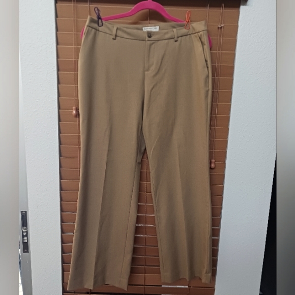 NWT COLDWATER CREEK NATURAL FIT MINI BOOTCUT DENIM PANTS WOMENS PLUS